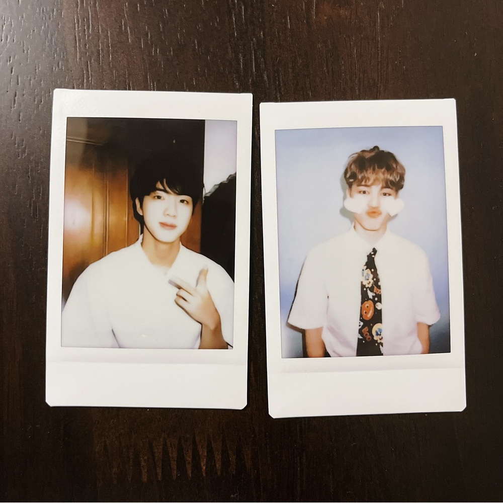 BTS Jimin Jin Polaroids